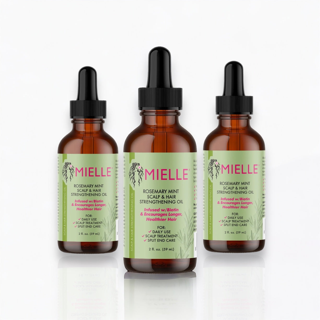 Mielle Hårolja x3